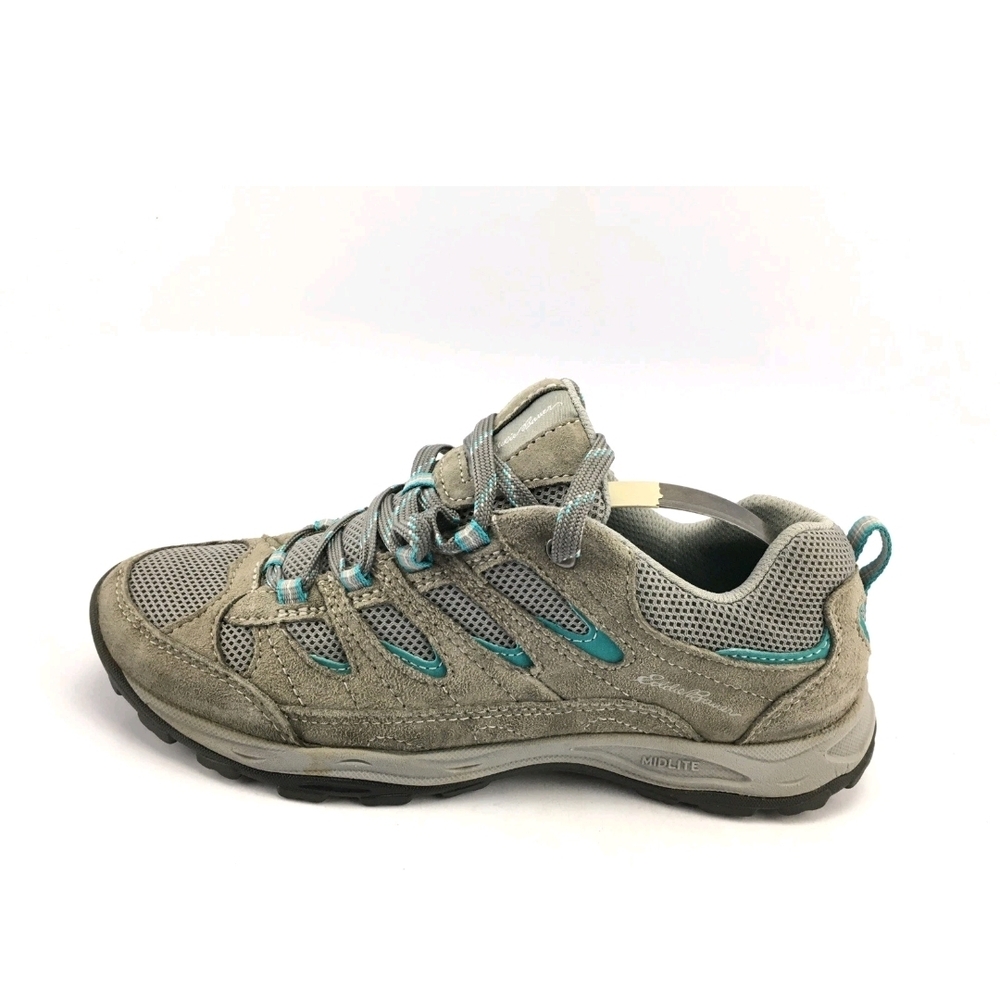 Eddie Bauer Gray Seneca Peak MidLite 6211-938 Hiking Trail Shoes Women's 7